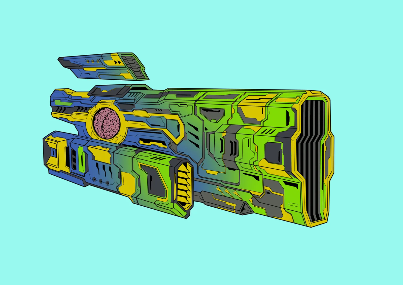 Hyper Canon, fighter class, registry #0012
