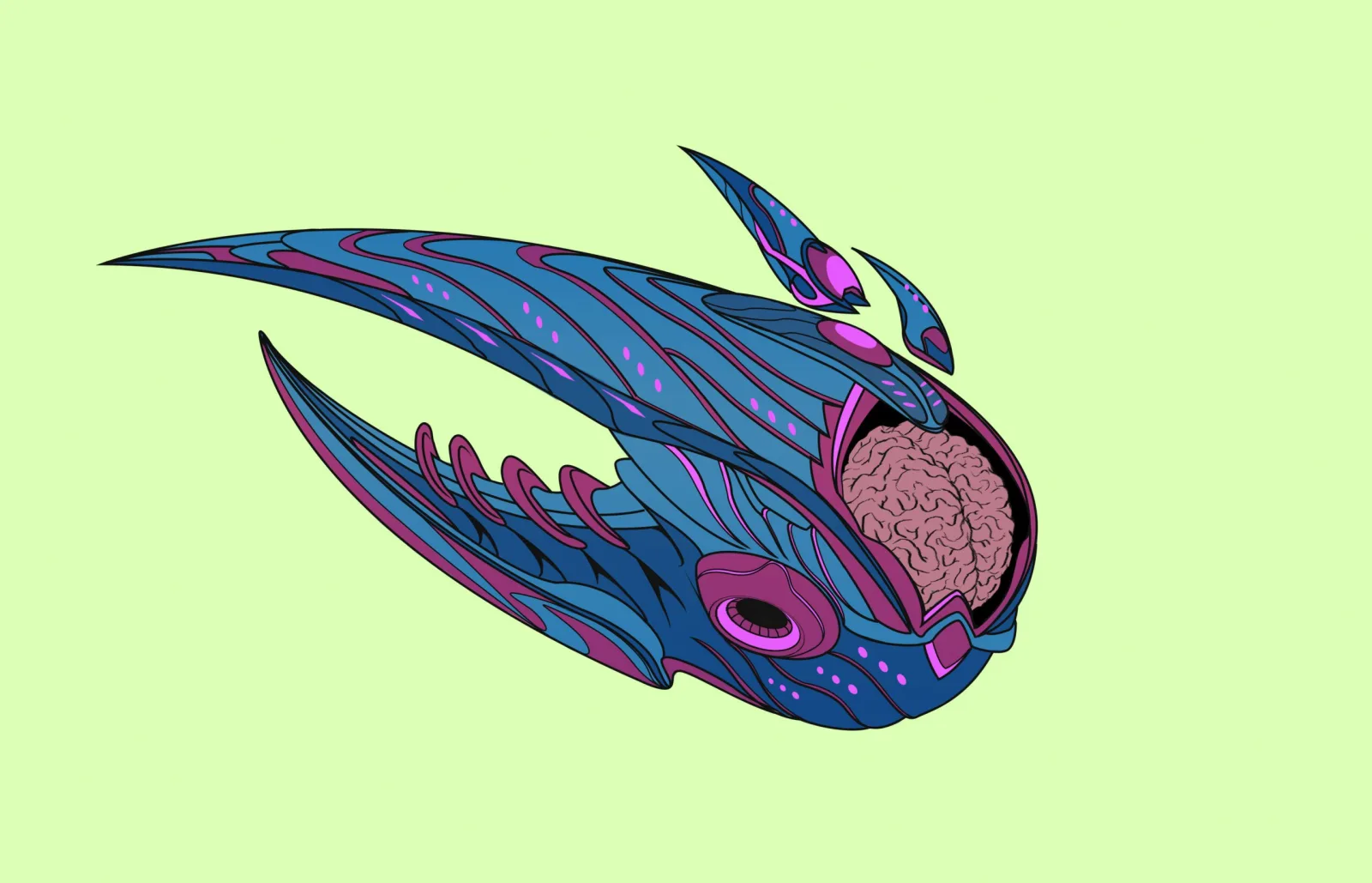 Blue, guardian class, registry #0025
