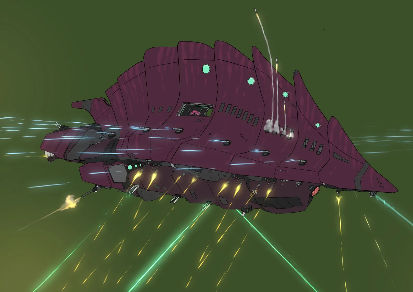 Omicronian Skyfury, dark class, registry #0145