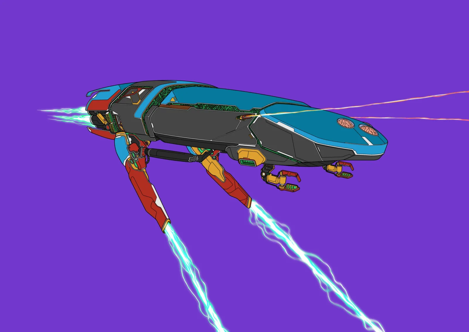 Laser Dart, healer class, registry #0154