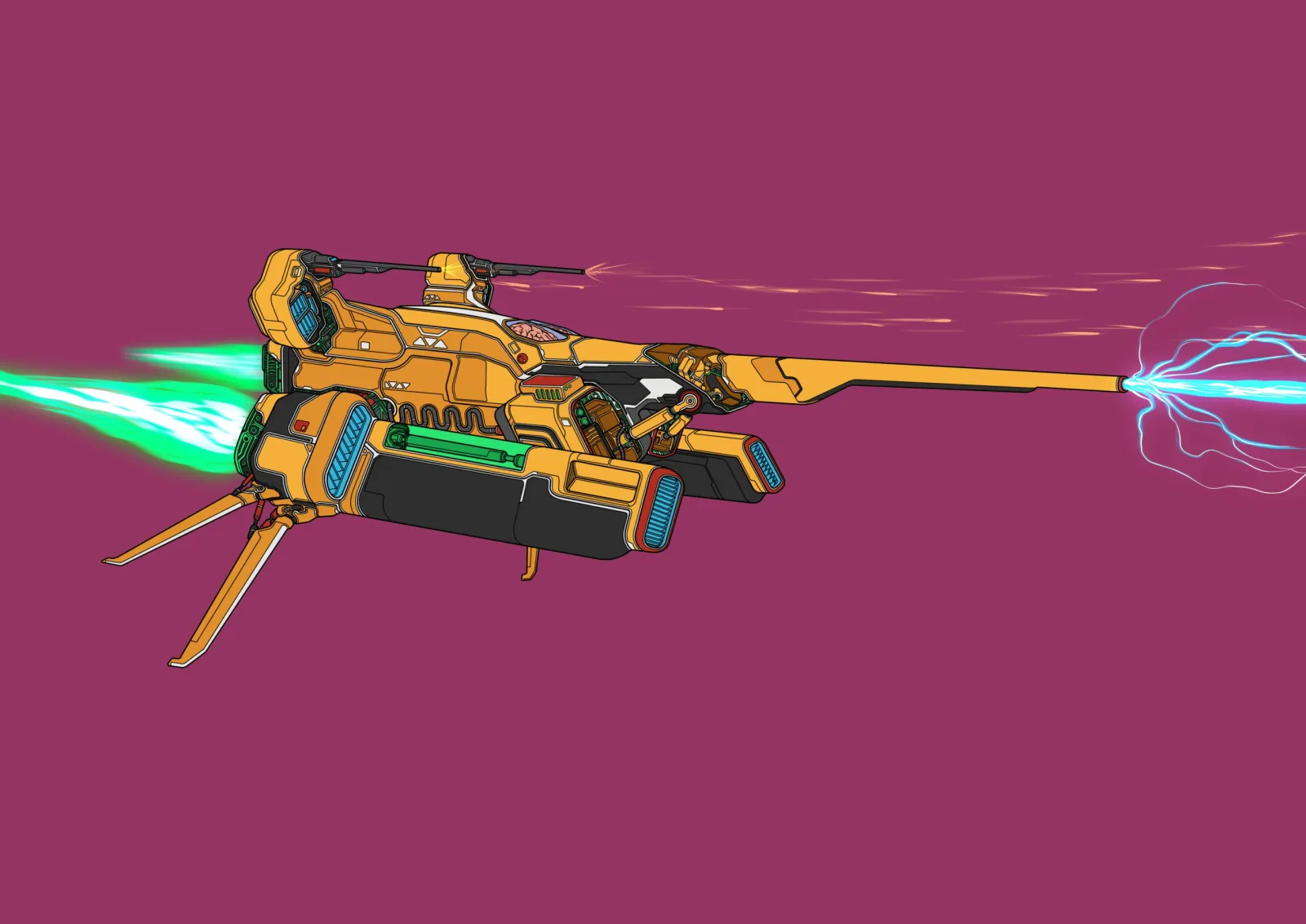 Hyper Tank, fighter class, registry #0206