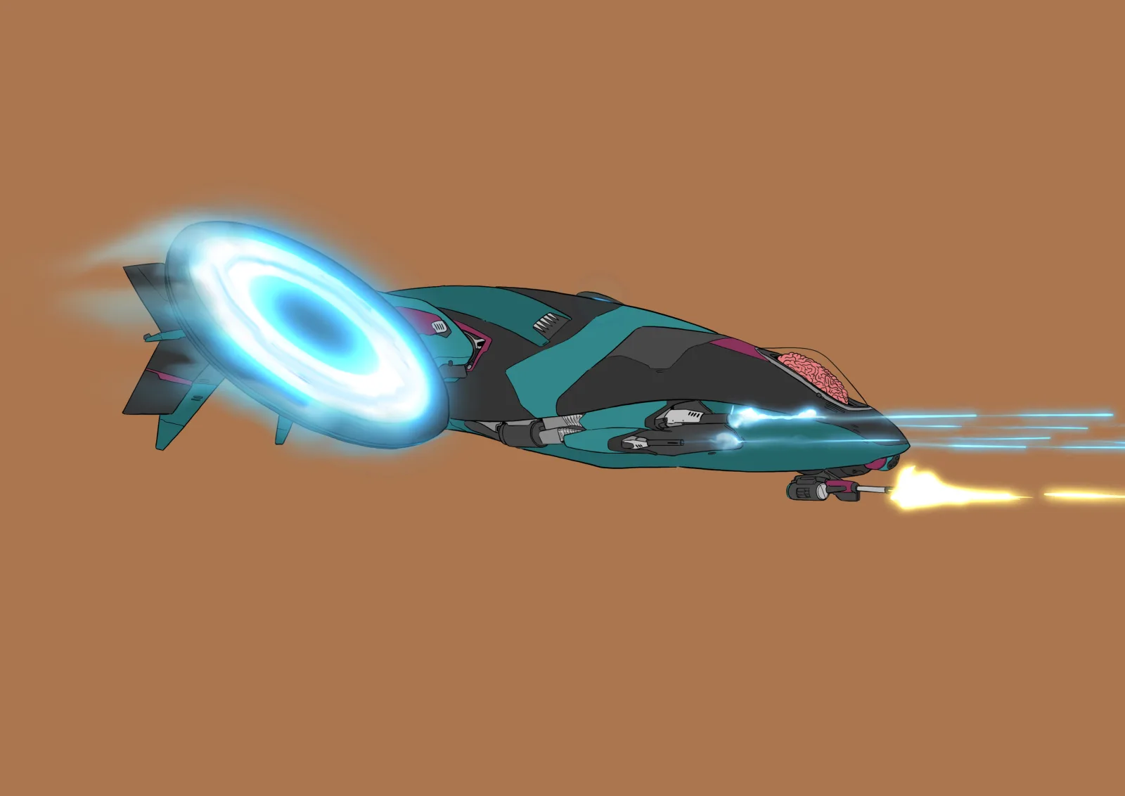 Rhinaut, fighter class, registry #0254