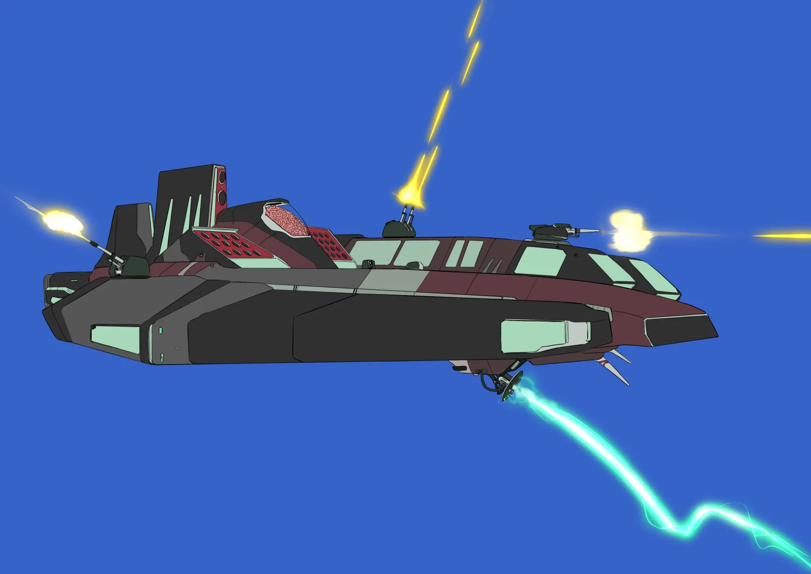 Sky Striker, warlord class, registry #0391
