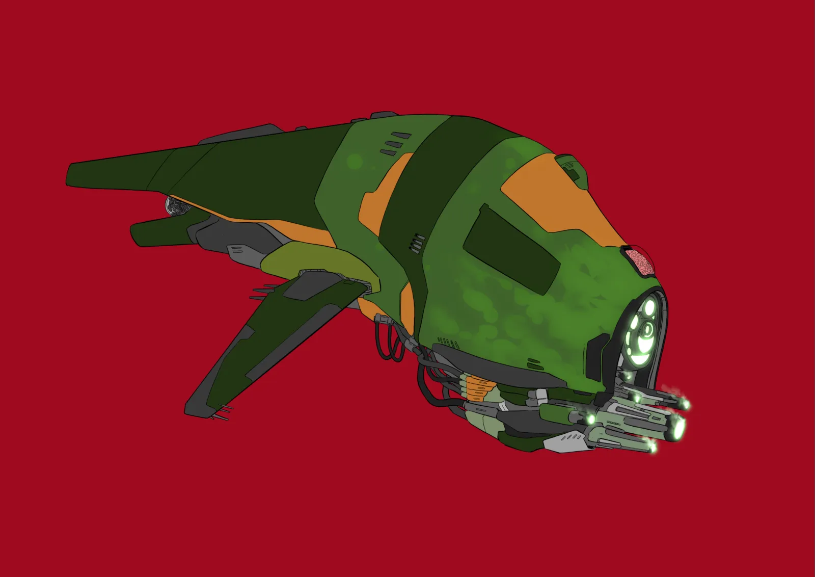 Mantis Maw, fighter class, registry #0406