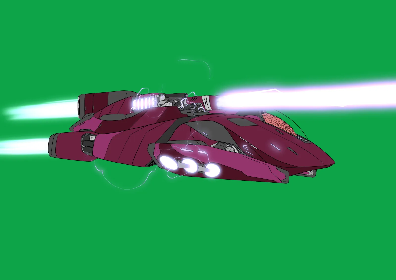 Magenta Rush, racer class, registry #0434