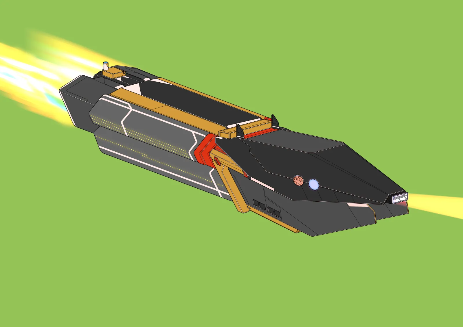 Black Bullion, racer class, registry #0444
