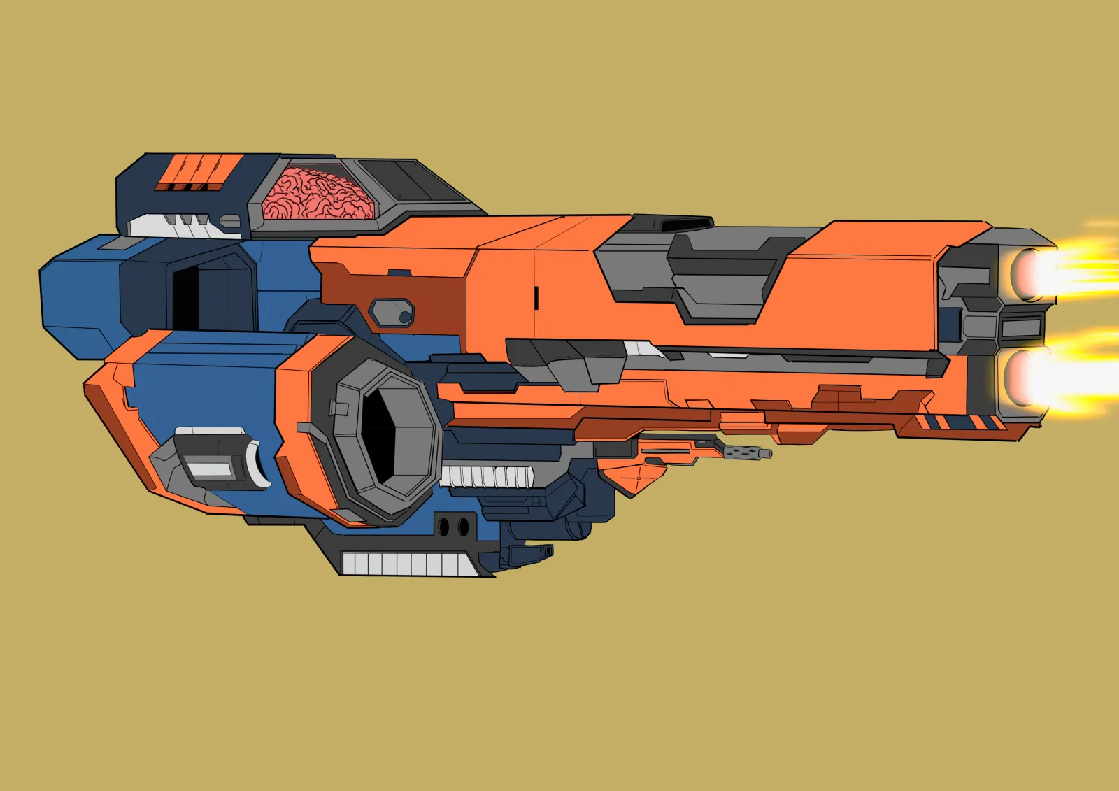 Bronco, fighter class, registry #0562