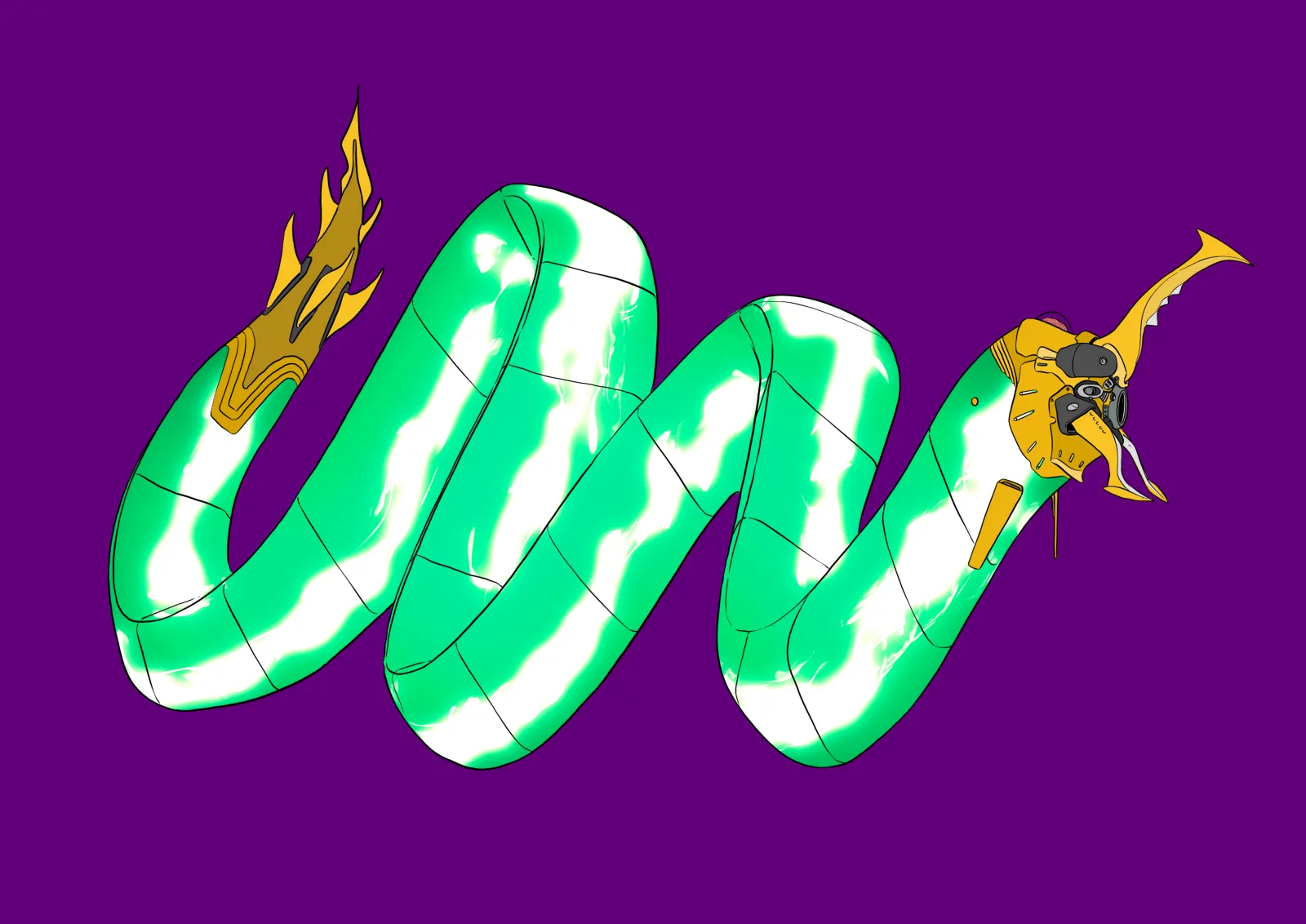 Thunder Serpent, rare class, registry #0628