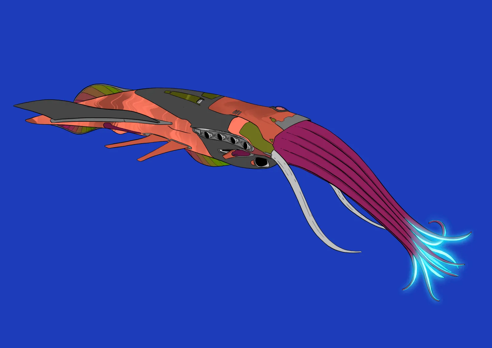 Squid Rocket, racer class, registry #0632