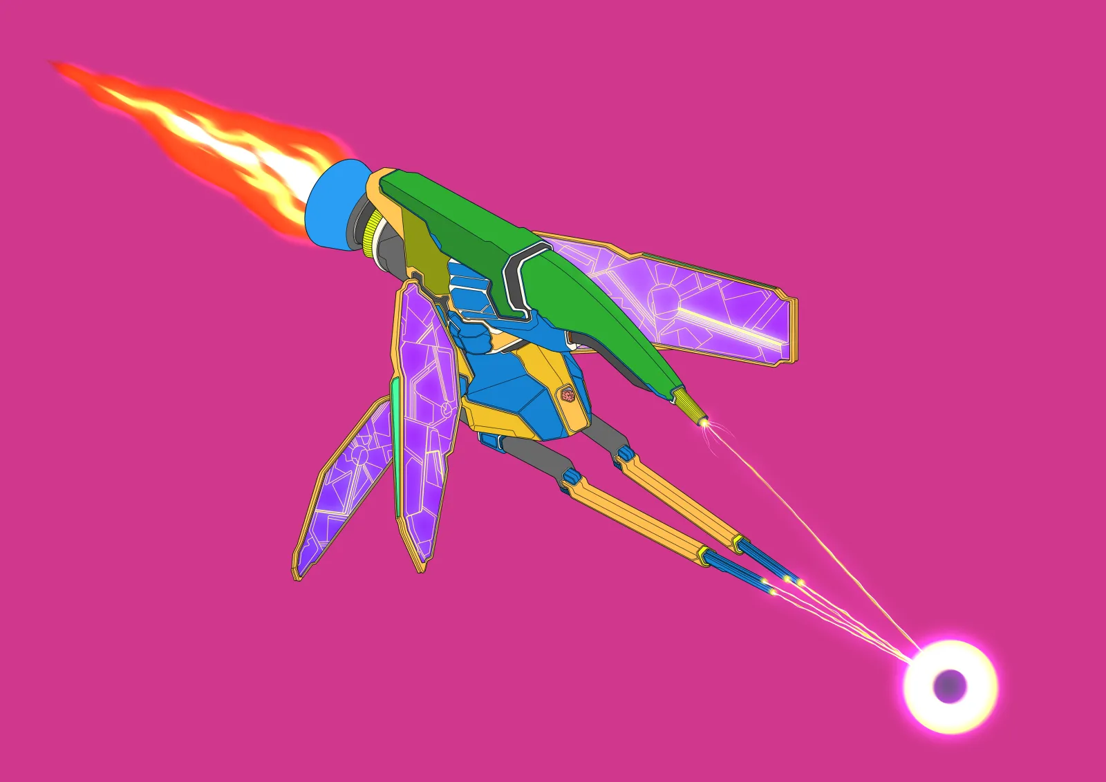 Prism Dragonfly, fighter class, registry #0734