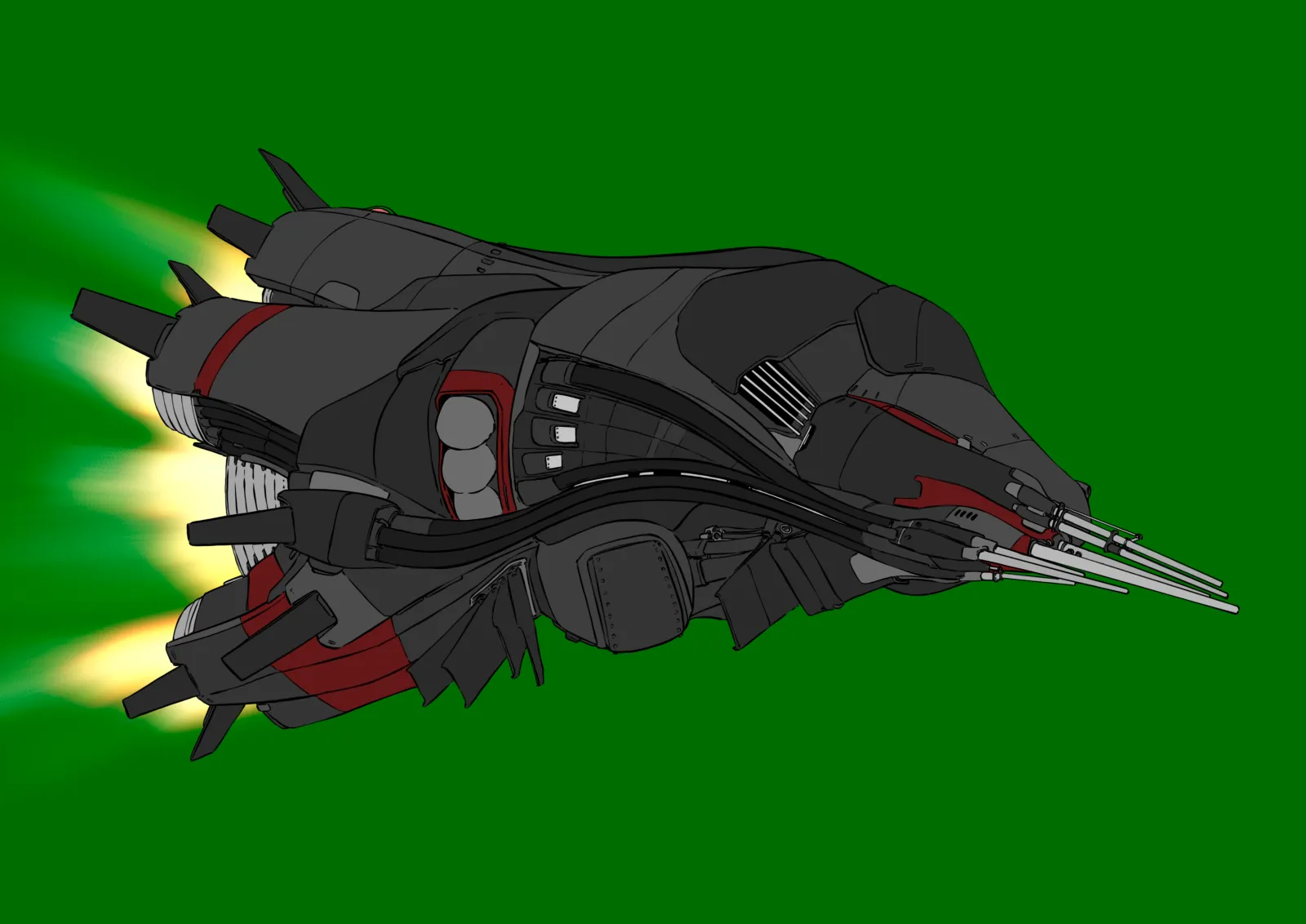 Black Fang, dark class, registry #0790