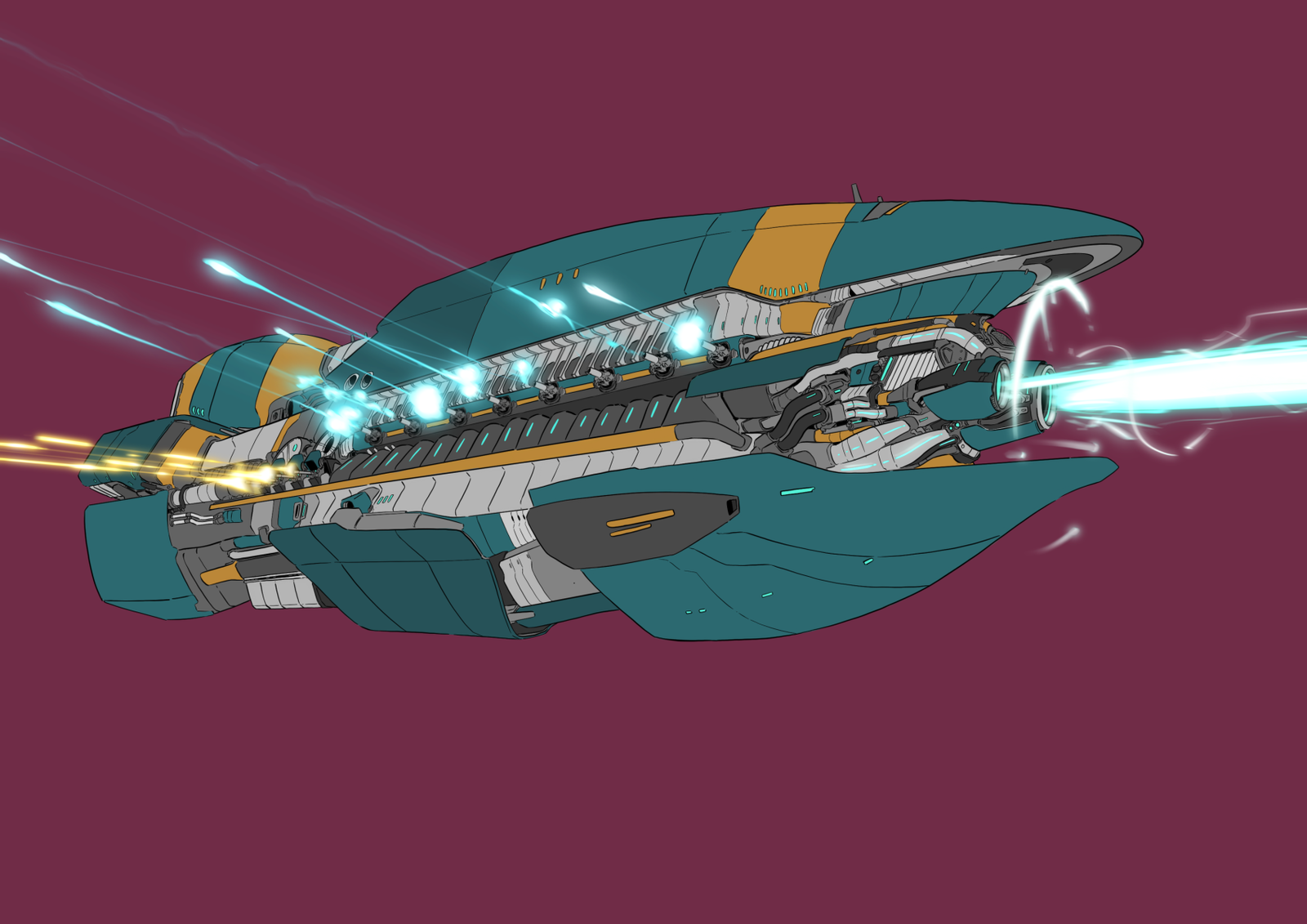 #0142 Galactic Naval AI, NFT, Cyrpto, Spaceship, The Future, Space, Art, Pop Art, Spaceship Art, Space Art