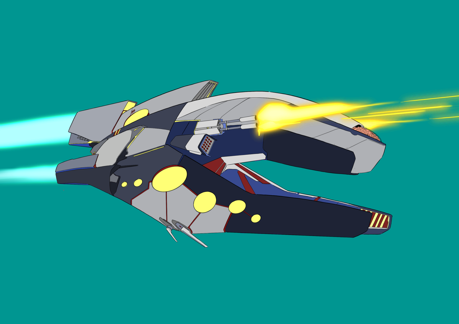 #0160 Hyper Drive AI, NFT, Cyrpto, Spaceship, The Future, Space, Art, Pop Art, Spaceship Art, Space Art