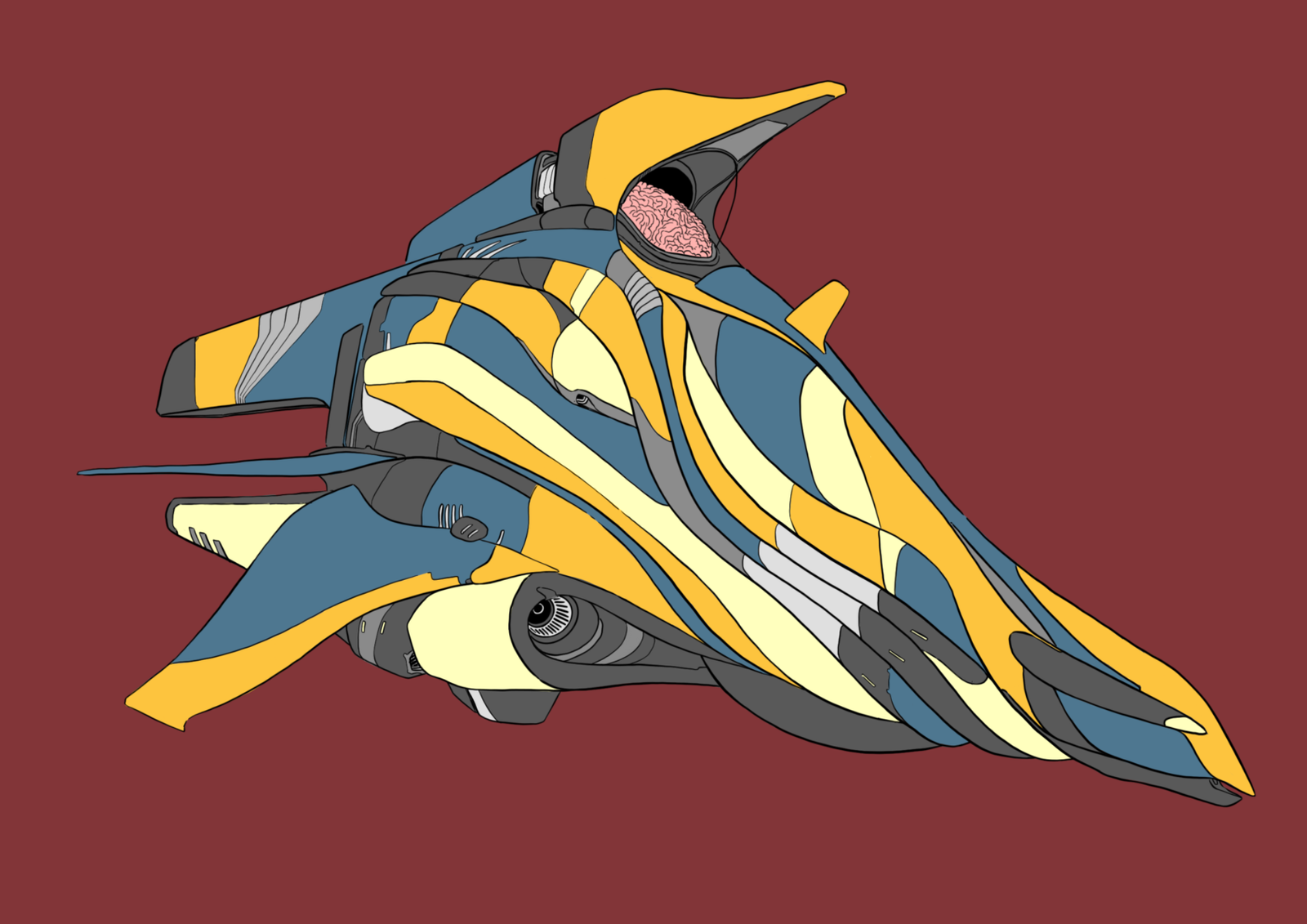 #0172 Star Dragon AI, NFT, Cyrpto, Spaceship, The Future, Space, Art, Pop Art, Spaceship Art, Space Art
