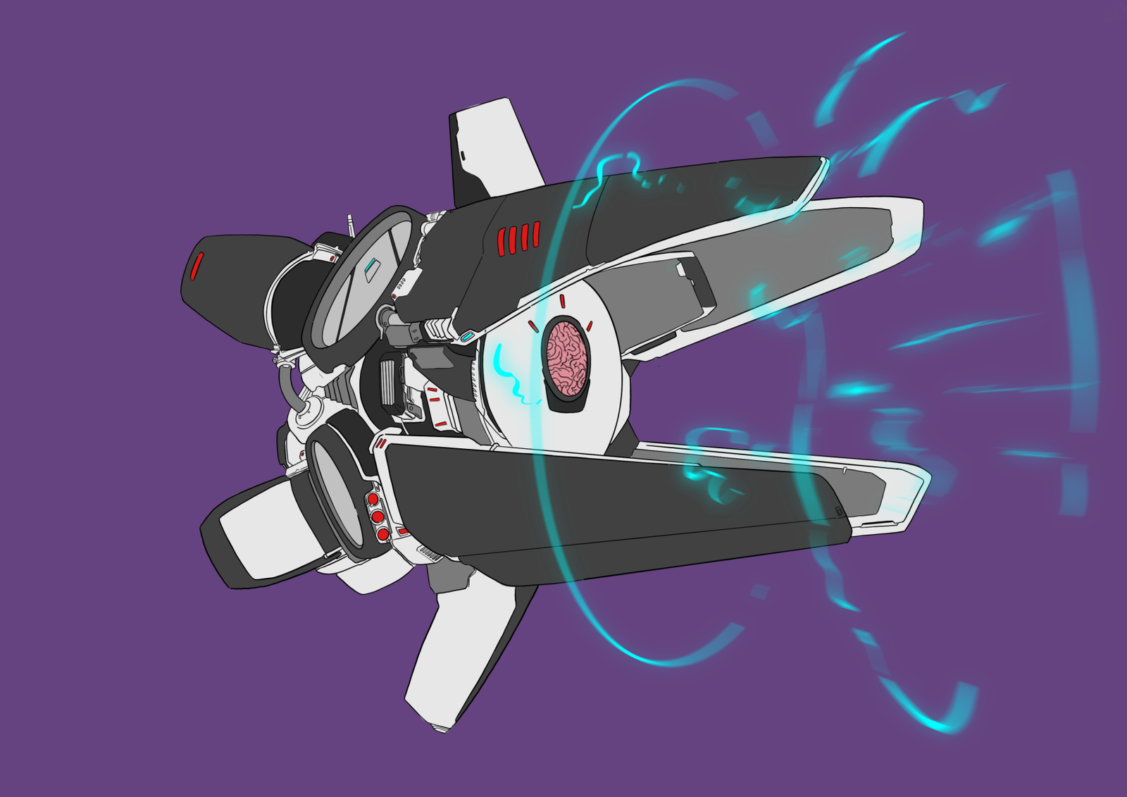 #0180 Hyper Sonic AI, NFT, Cyrpto, Spaceship, The Future, Space, Art, Pop Art, Spaceship Art, Space Art
