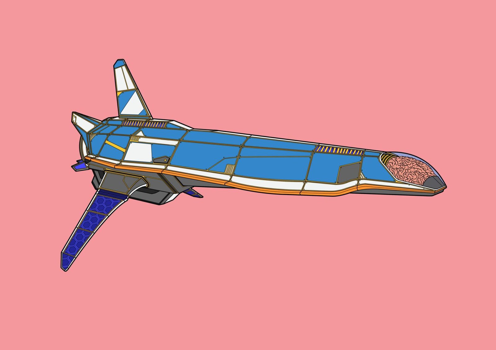 #0191 Star Boy AI, NFT, Cyrpto, Spaceship, The Future, Space, Art, Pop Art, Spaceship Art, Space Art