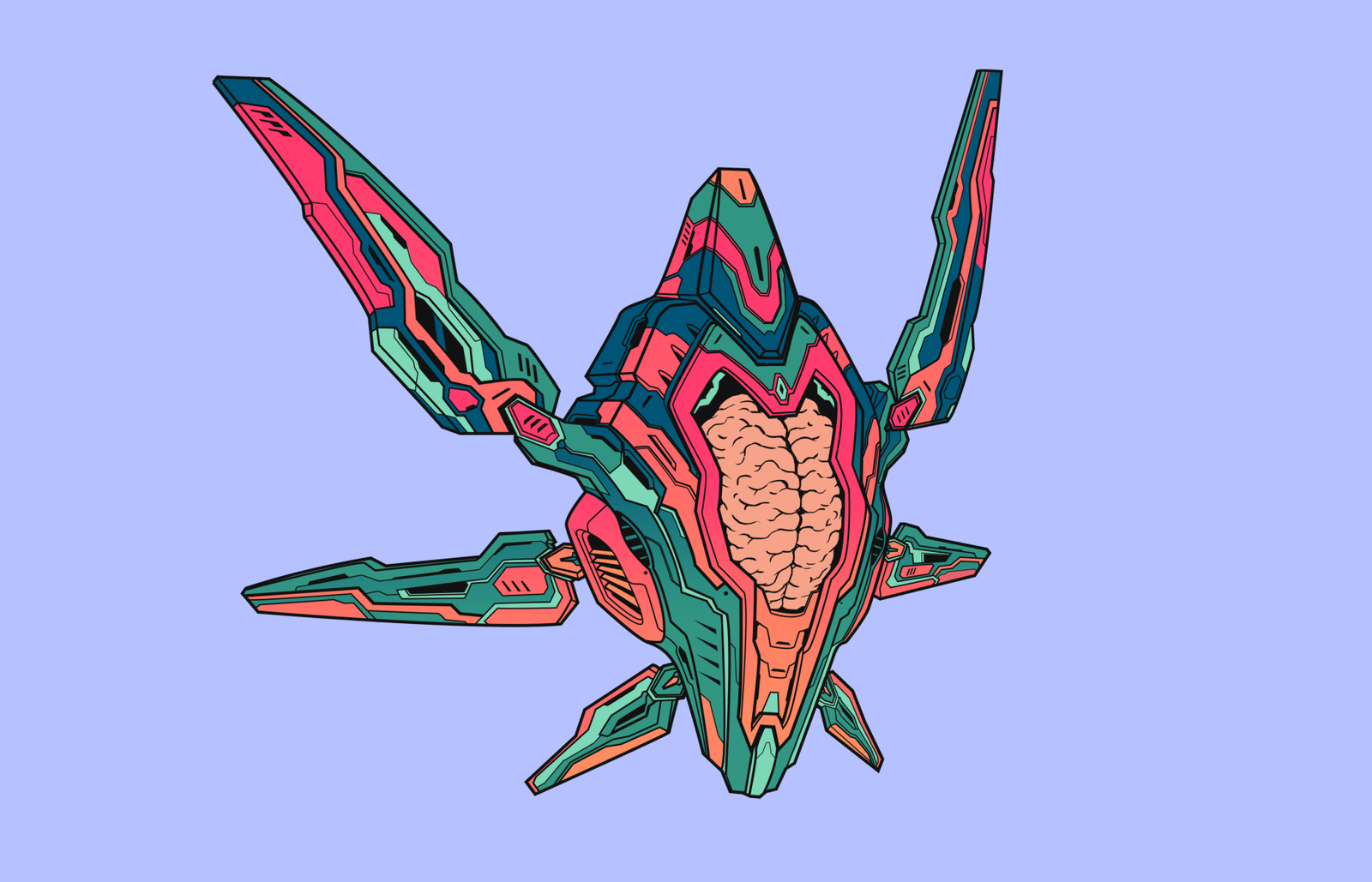 #0227 Sun Recluse AI, NFT, Cyrpto, Spaceship, The Future, Space, Art, Pop Art, Spaceship Art, Space Art