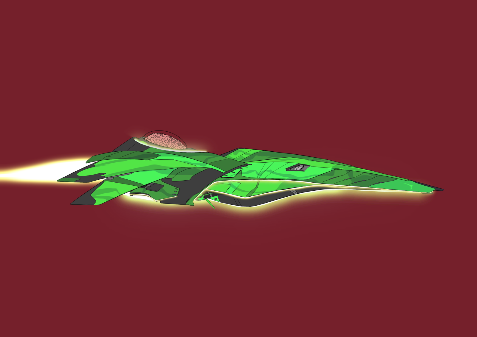 #0251 Super Raptor AI, NFT, Cyrpto, Spaceship, The Future, Space, Art, Pop Art, Spaceship Art, Space Art