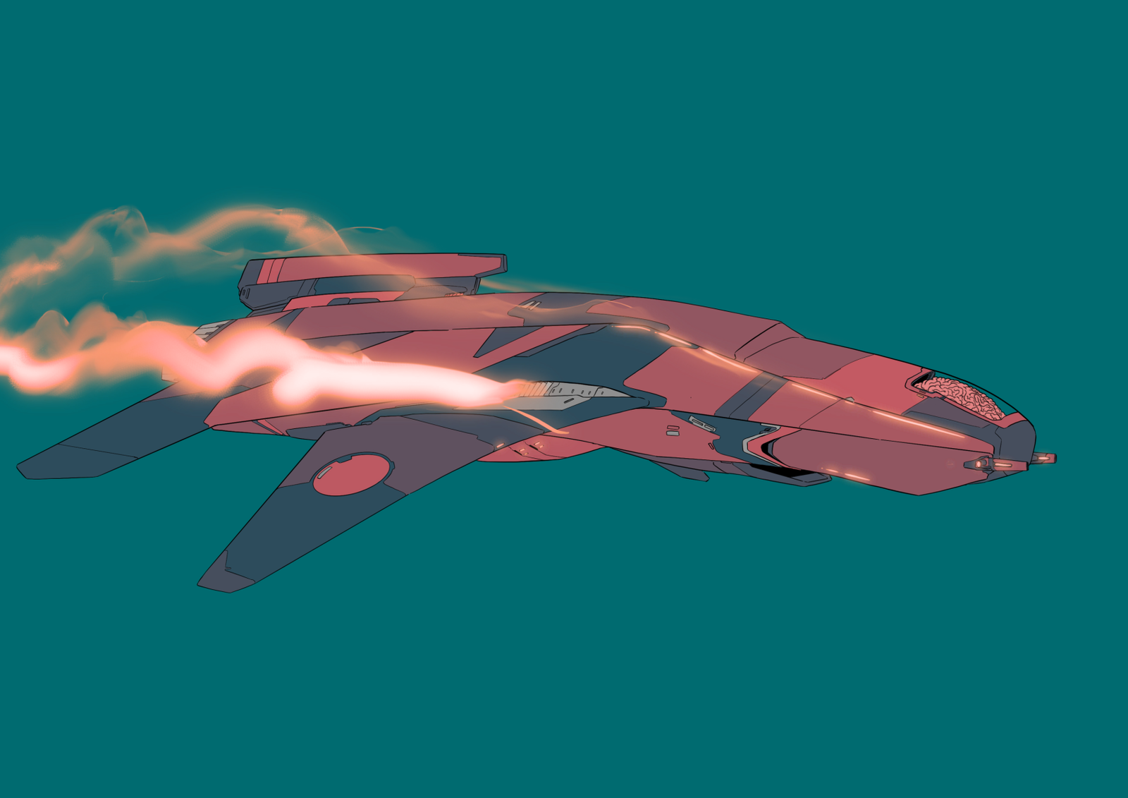 #0256 Momentum AI, NFT, Cyrpto, Spaceship, The Future, Space, Art, Pop Art, Spaceship Art, Space Art