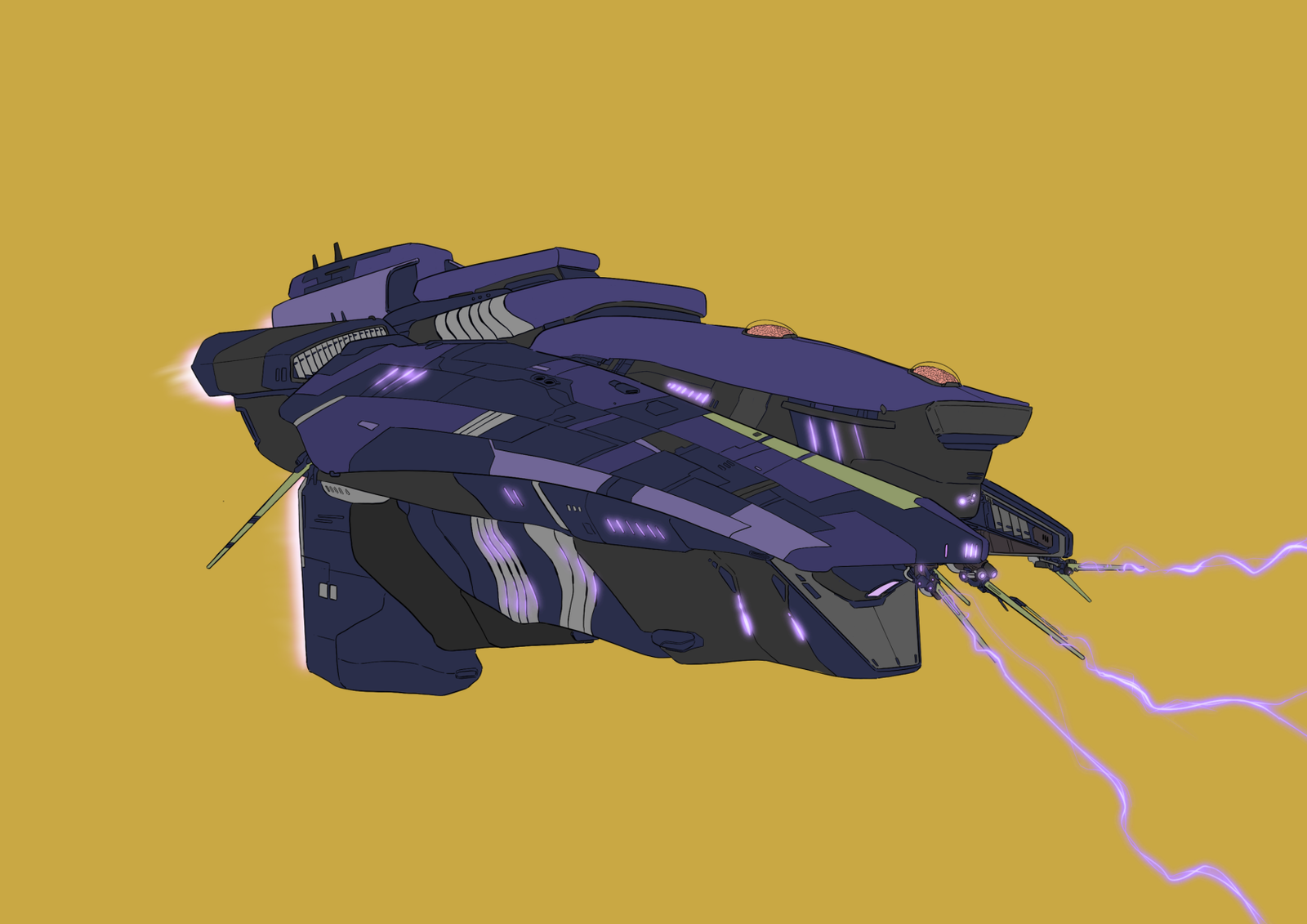 #0262 Calamity AI, NFT, Cyrpto, Spaceship, The Future, Space, Art, Pop Art, Spaceship Art, Space Art