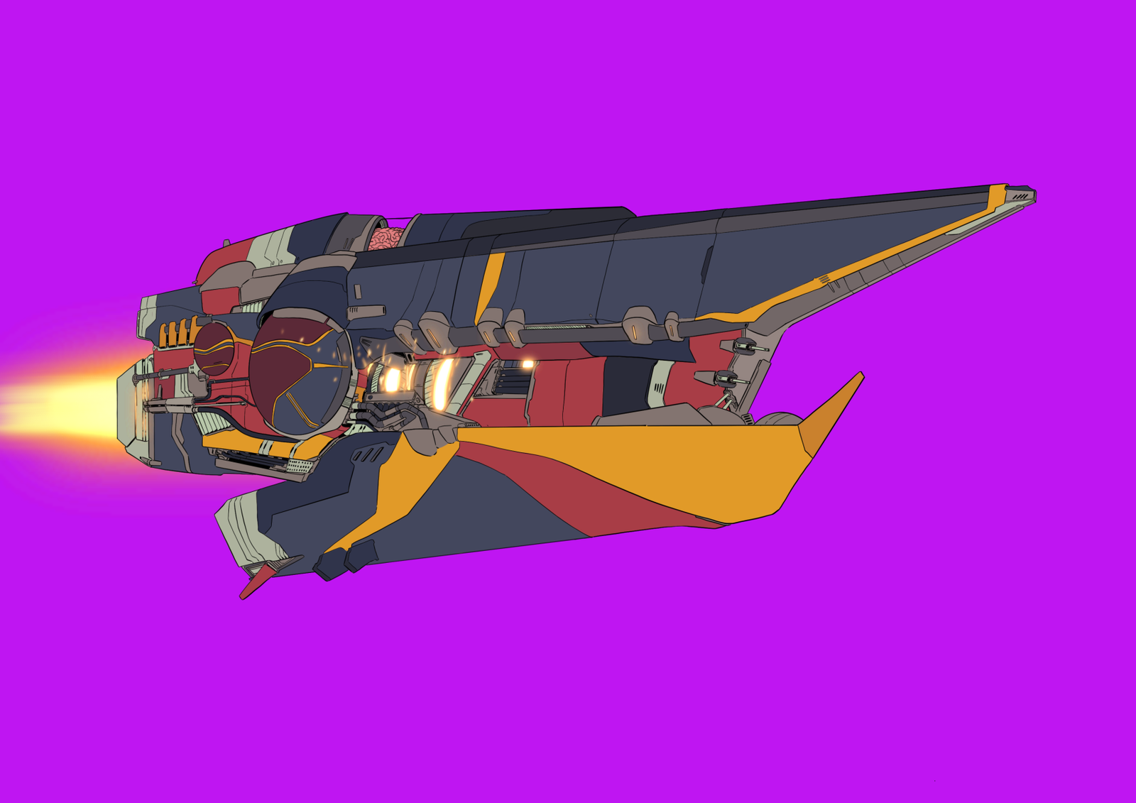 #0274 Valkyrie AI, NFT, Cyrpto, Spaceship, The Future, Space, Art, Pop Art, Spaceship Art, Space Art