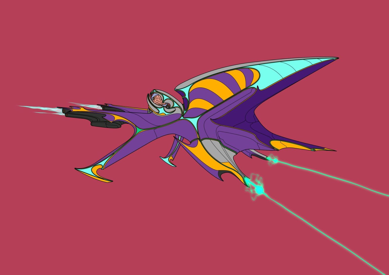 #0295 Star Witch AI, NFT, Cyrpto, Spaceship, The Future, Space, Art, Pop Art, Spaceship Art, Space Art