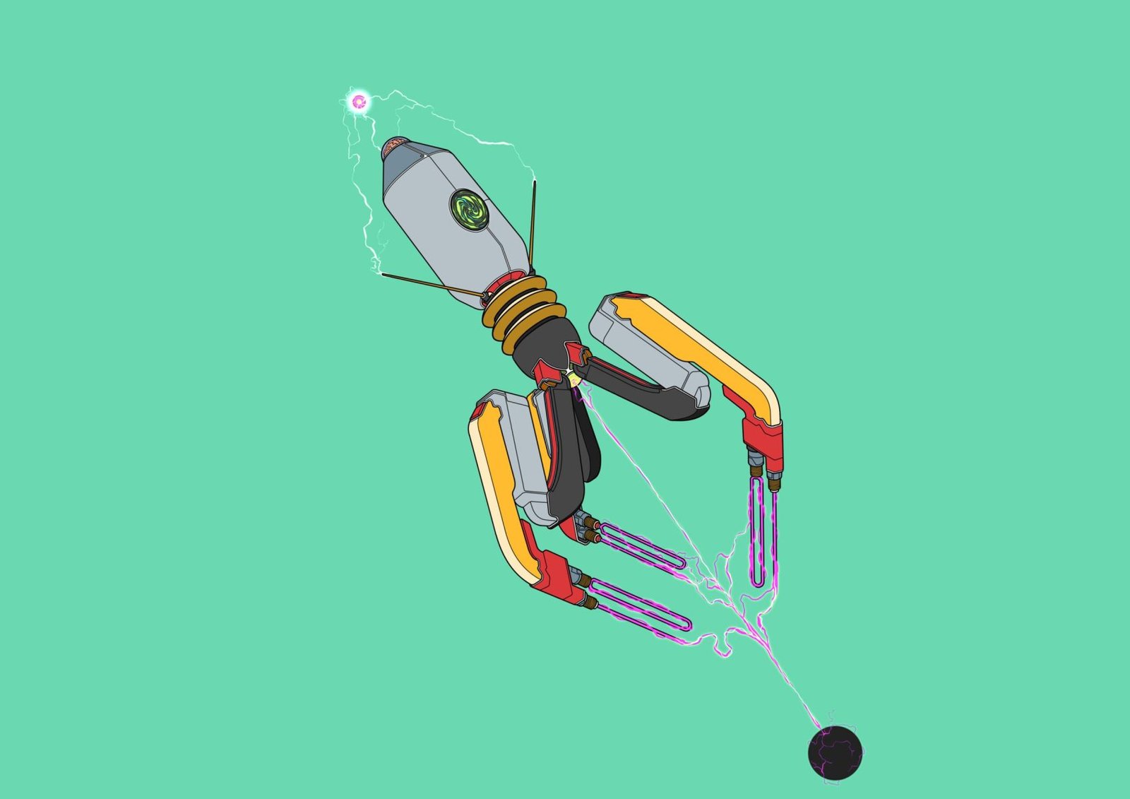 #0300 COO (Category Of One) AI, NFT, Cyrpto, Spaceship, The Future, Space, Art, Pop Art, Spaceship Art, Space Art