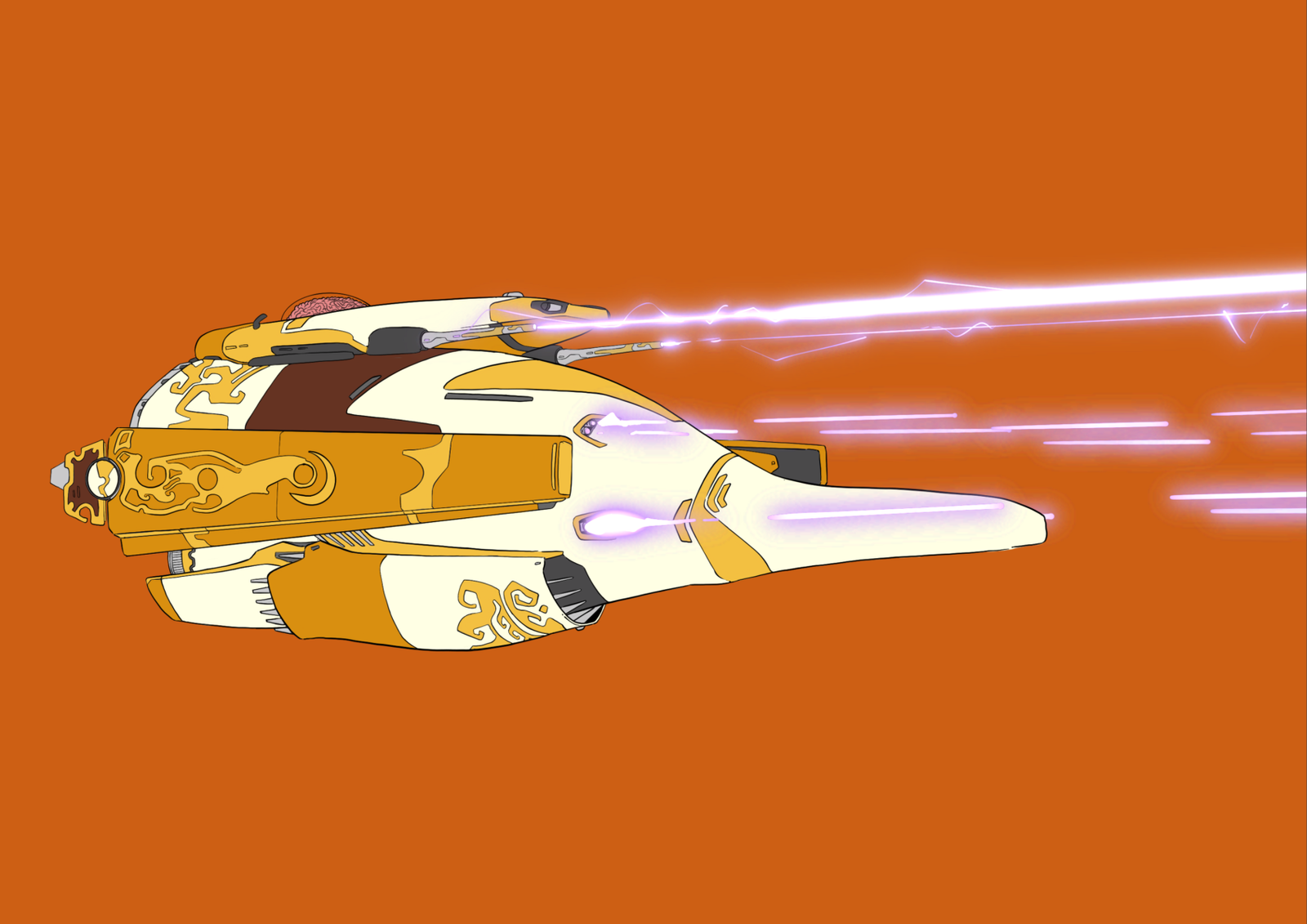 #0331 Pistol Prince AI, NFT, Cyrpto, Spaceship, The Future, Space, Art, Pop Art, Spaceship Art, Space Art