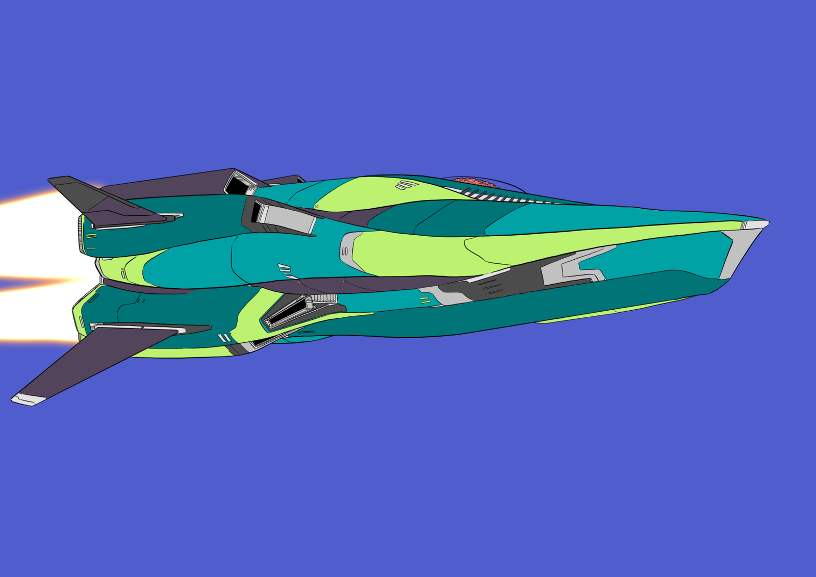 #0352 Spector AI, NFT, Cyrpto, Spaceship, The Future, Space, Art, Pop Art, Spaceship Art, Space Art