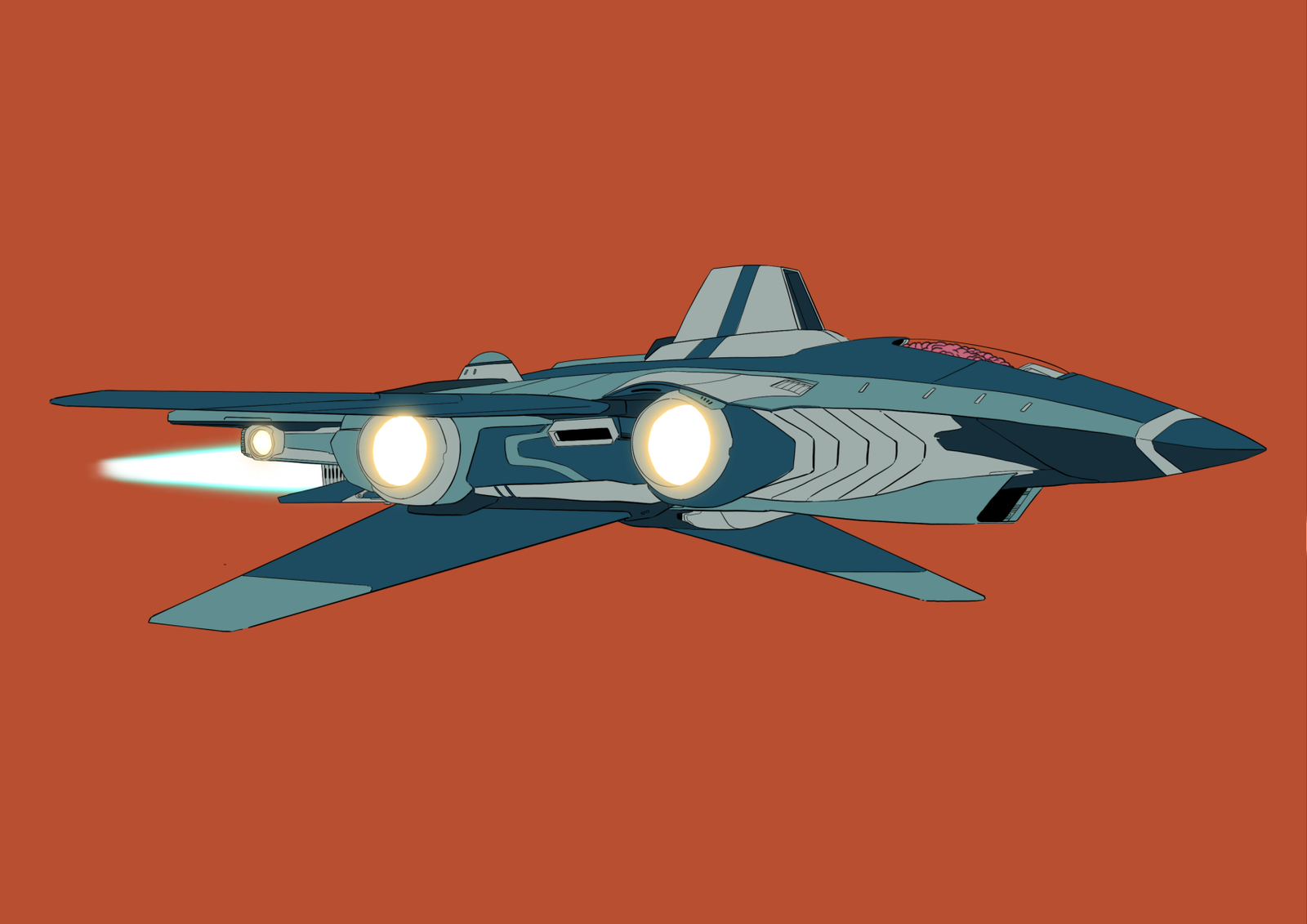 #0360 Thunder Hawk AI, NFT, Cyrpto, Spaceship, The Future, Space, Art, Pop Art, Spaceship Art, Space Art