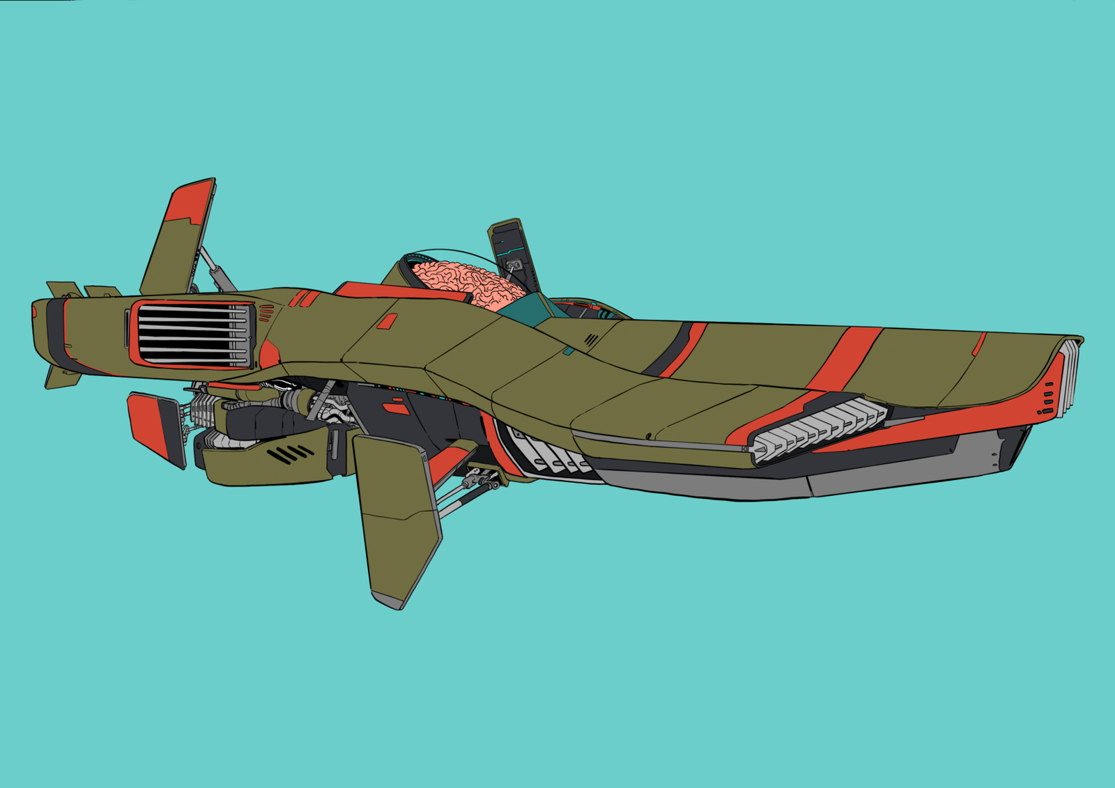 AI, NFT, Cyrpto, Spaceship, The Future, Space, Art, Pop Art, Spaceship Art, Space Art